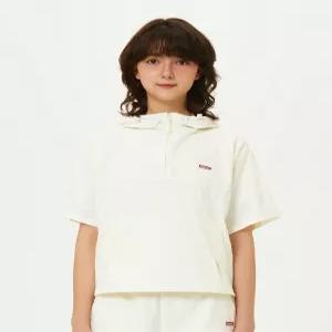 [매장정품] 코닥 브리즈팝 크롭 후드 아노락 우먼 IVORY K5222LWTU1IVR