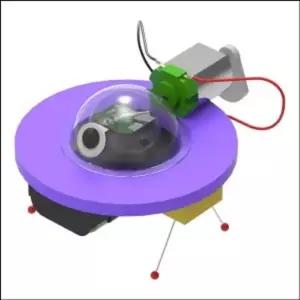 LED UFO 진동로봇 만들기 - 5인용