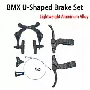 BMX 브레이크 세트 초경량 알루미늄 합금 자전거 핸들바 22.2mm 호환 범용 사이클링 레버