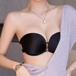 앞후크 오프숄더브라 볼륨업 웨딩브라 수영복 뽕브라 스트랩리스 드레스속옷