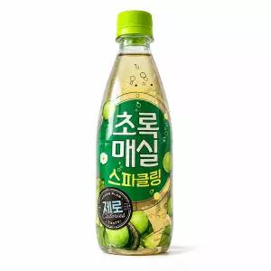 초록매실 스파클링 제로 350ml, 20개