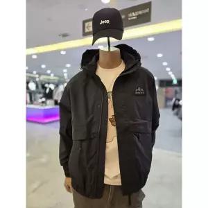 [Jeep]지프 SG 왜고니어 플라켓 후드 바람막이 점퍼 JP1JPU204