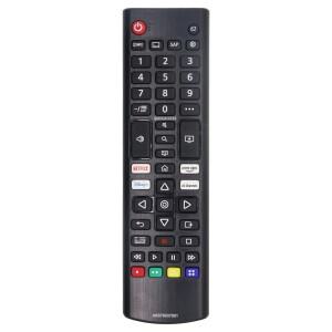 범용 원격 제어 AKB 76037601 모든 모델용 LG TV LED HD 4K 스마트 HDTV(Prime-Video Disny Netflx 채널 버