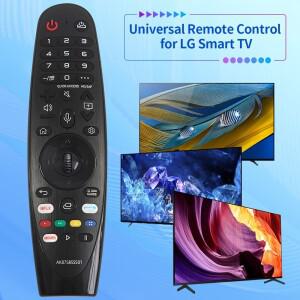 20GA AKB75855501 LG 스마트 TV용 NFLX 리모컨 적외선 많은 모델에 적합(포인트 없음)