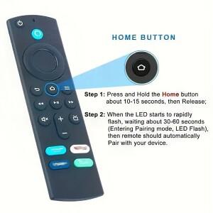 Amazon Fire TV Stick 2세대/3세대 4K 음성 제어 리모컨 교체품 Echo Dot L5B83G와 호환 가능