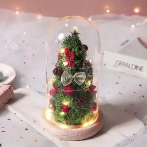 크리스마스 인테리어 LED 미니트리 무드등 성탄절 연말감성 오너먼트 데코소품 X-MAS