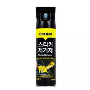 오공 빠르고 강력한 스티커 제거제 250ml타르 차량벌레 수액제 세차용품 세차크리너