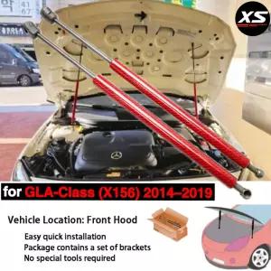 메르세데스 벤츠 GLA X156 용 후드 스트럿 2014-2019 180 200 220 250 4MATIC AMG 보넷 수정 리프트 지지대