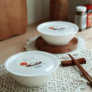 국그릇 학교 렌지 전자 1인용 관공서 플라스틱 식기 용기 찜