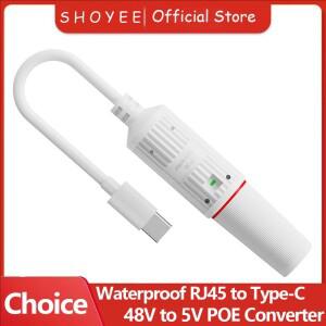 48V에서 5V로 변환하는 방수 PoE 컨버터 RJ45 포트 출력 5V/2A 패시브 장치용 IEEE802.3af/at