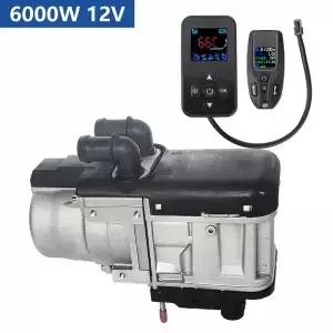 12V 6KW 예열기 연료 액체 히터 LCD 스위치 트럭 밴 자동차 용 주차 난방 장치