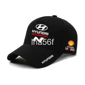  현대 모터스포츠 모자 F1 WRC 자동차 스포츠카 레이싱팀 레이서 야구 캡모자 볼캡