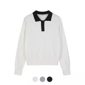 폴햄 여성 플레인 폴로넥 풀오버 니트PHD1ET2010 2175585