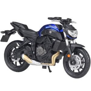 Maisto 1:18 Yamaha MT07 정적 다이 캐스팅 차량 Collectible Hobbies 오토바이 모델 완구