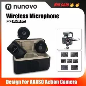 AKASO EK7000/EK7000Pro/V50X/V50 Elite/Brave4/7LE/4Pro 액션 카메라 액세서리 hifi 사운드 마이크 어댑터