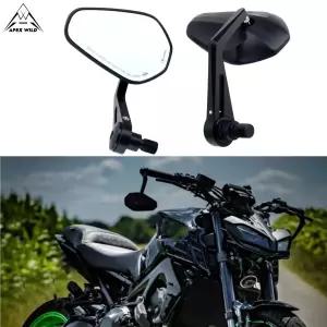 오토바이 핸들 미러 바 엔드 미러 야마하 MT-07 MT-09 MT10 FZ1 FZS1000 FZ6 FZ6R XJ6 TMAX530 TMAX500 백