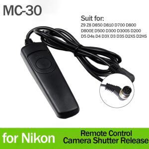 셔터 릴리즈 케이블 리모콘 NIKON 호환 호환 MC-30 Z9 Z8 D850 D700 D5 D4s D3X