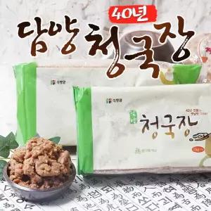 푸르젠 구수한 담양 생 청국장 1kgx10개입(업소용) 총 10kg