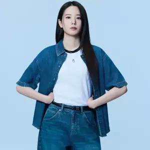 [백화점 정품] 폴햄 여성 반팔 데님 셔츠 PHG2DW2149
