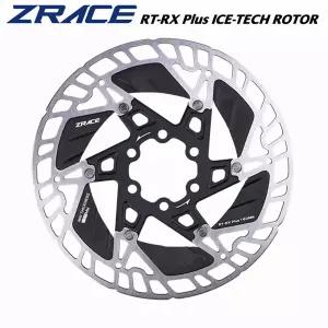 ZRACE RT-RX Plus 플로팅 디스크 브레이크 로터 160mm 6-볼트 ICE-TECH 냉각핀 로드 자전거 자전거 브레이