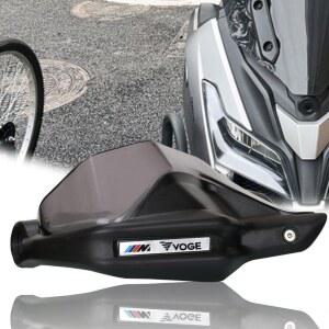 머플러범퍼 검정 라벨 1쌍 머드 슬라이 핸드 가드 보그 파킹 SR125GT 바람막이 보호