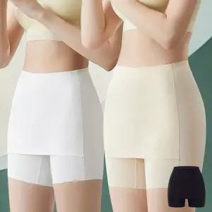 속치마 Y존커버 얇은 원피스이너 속바지 팬티