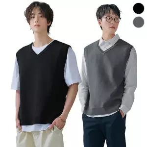 체이스컬트 V넥 VEST/2Color - 멀티