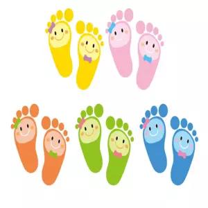 용용상점 미끄럼방지축광발바닥스티커5매입파랑 야광테이프 미끄럼방지용품