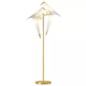 종이학 모양 플로어 램프 레일조명 포터블램프 라인조명 줄조명