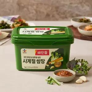 해찬들 사계절 쌈장 1kg 4개