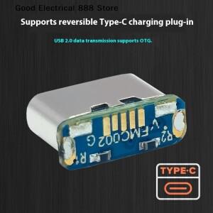 GE PCB 납땜용 2Pcs 충전 포트 DIY 수리 어댑터 마이크로 USB 커넥터 유형 C 암 잭 5핀 SMD 소켓