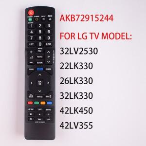 AKB 72915244 LG TV 32LV2530 3D DVD 텔레비전 컨트롤러 리모컨 용 스마트 교체