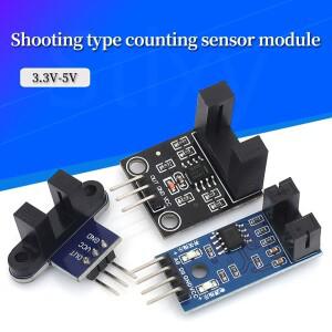 슬롯 타입 IR 광커플러 속도 센서 모듈 3.3V-5V 카운터 51 AVR PIC DIY 키트 측정