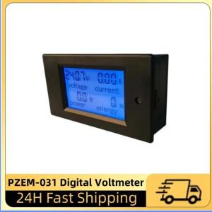 디지털 전력계 DC 6.5-100V 4in1 LCD 에너지 소비량 측정기 PZEM-031