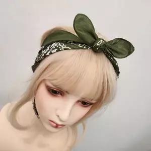 스카프 페이즐리 손수건 터번 반다나