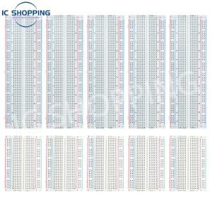10PCS MB102 브레드보드 키트에는 Arduino용 5PCS 830 포인트 400 솔더리스 포함되어 .