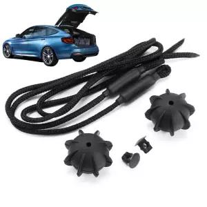 범용 자동차 후면 선반 스트랩 볼 홀딩 코드 차량 뒷문 매는 밧줄 트렁크 보관 패키지 트레이 뚜껑 로프 나