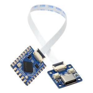 RP2040-Tiny 개발 보드 모듈, RP2040 ZERO Raspberry Pi PICO USB C타입 인터페이스, 264KB SRAM, 2MB 플래