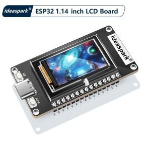 아이디어스파크 ESP32 개발 보드 1.14 in ST7789 135x240 TFT LCD 디스플레이, WiFiBL 모듈, CH340, Ard
