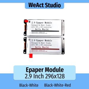 2.9 인치 Epaper 모듈 전자 종이 잉크 EInk 디스플레이 화면 ESP32용 SPI 지원