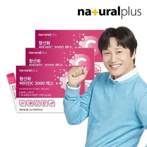 [NS홈쇼핑]내츄럴플러스 항산화 비타민C 3000 맥스 90포 3박스 (9개월분)..[36121222]