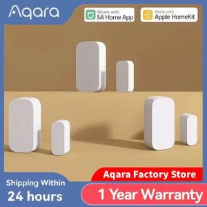 Aqara 도어 윈도우 센서 Zigbee 무선 연결 알람 스마트 미니 Gateway Mi Home HomeKit APP와 함께 작동