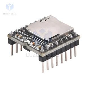 YX5200 USB MP3 플레이어 모듈 지원 TF 카드 U-디스크 음성 스피커 보드 디코더 AD 호환 Arduino