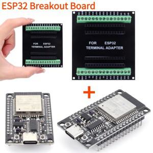 ESP-WROOM-32 ESP32-S 개발 보드, 블루투스 와이파이 모듈, 브레이크아웃 타입 C