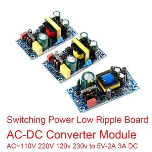 AC-DC 컨버터 모듈 스위칭 전원 공급 장치 낮은 리플 전원 보드 AC 110V 220V 120V 230V 5V 2A 3A 10W