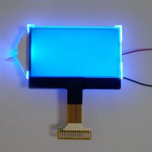 12864B5 14PIN COG 도트 매트릭스 LCD 디스플레이 모듈 백라이트가 있는 표준 화면