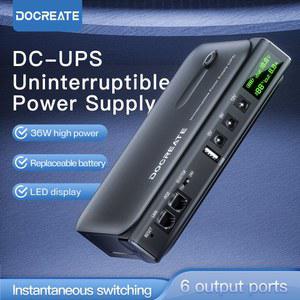 배터리 없음 AC85-265V DC1036L 라우터 5V9V12V 광케이블 모니터 백업 무정전 DC 전원 공급 장치 충전기 휴대폰 UPS