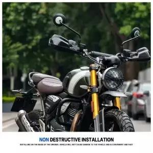 Triumph Scrambler 400X XC Speed400 오토바이 알루미늄 합금 핸드 가드 윈드실 헬스 핸들 보호 커버