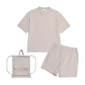 내셔널지오그래픽 N252UPB900 우븐 반팔반바지 2PACK MOURNING BEIGE 2151241