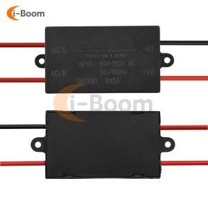 DC 스위칭 전원 공급 장치 AC/DC 110V 220V DC 5V 2A/ 12V 1A 벅 전압 조정기 전압 인버터 모듈
